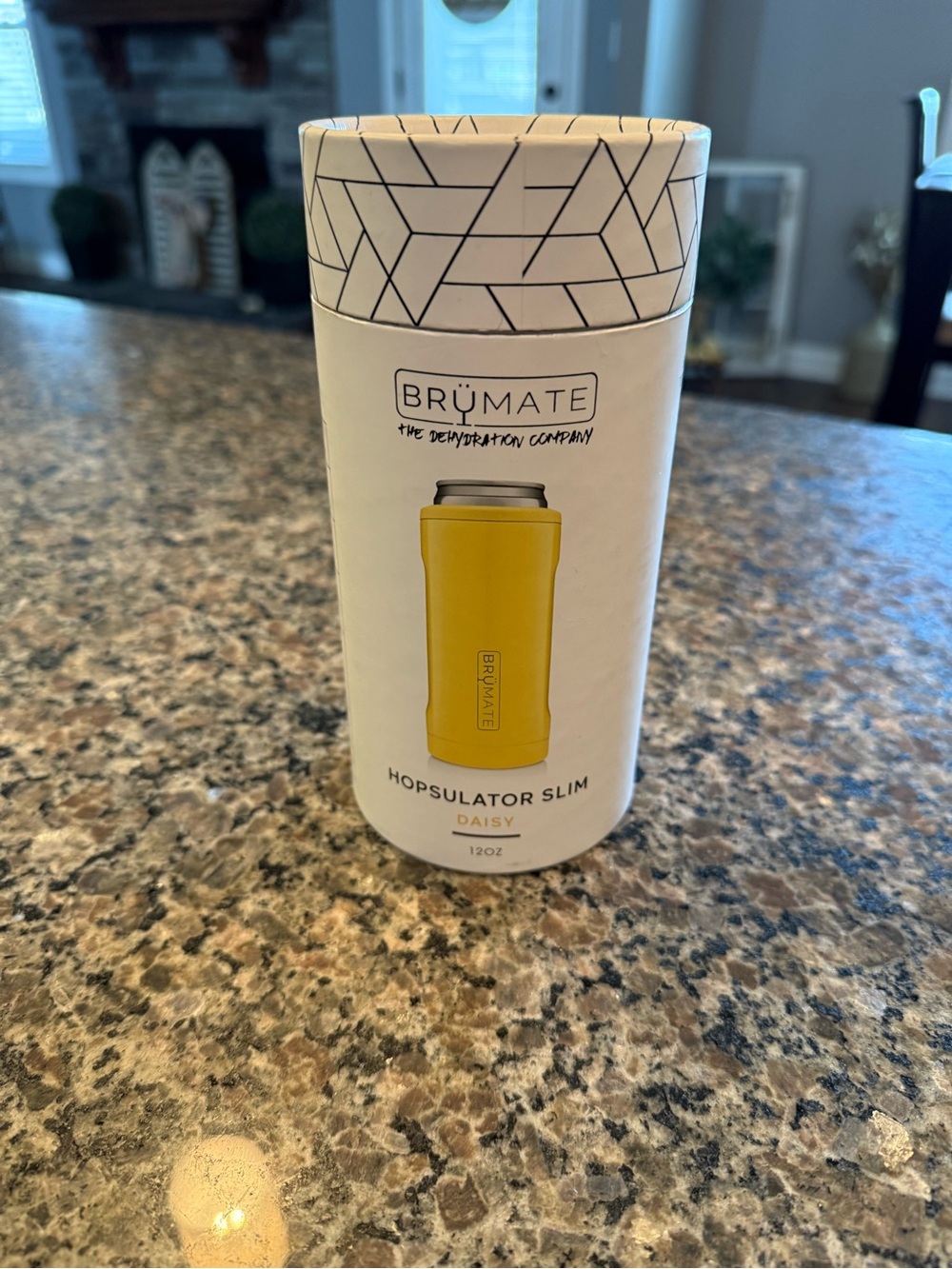 BrüMate Hopsulator Slim 12oz Can Cooler - Daisy Yellow